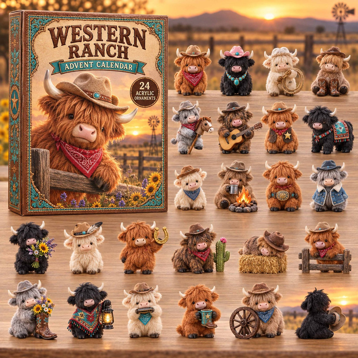 Western Ranch advent calendar