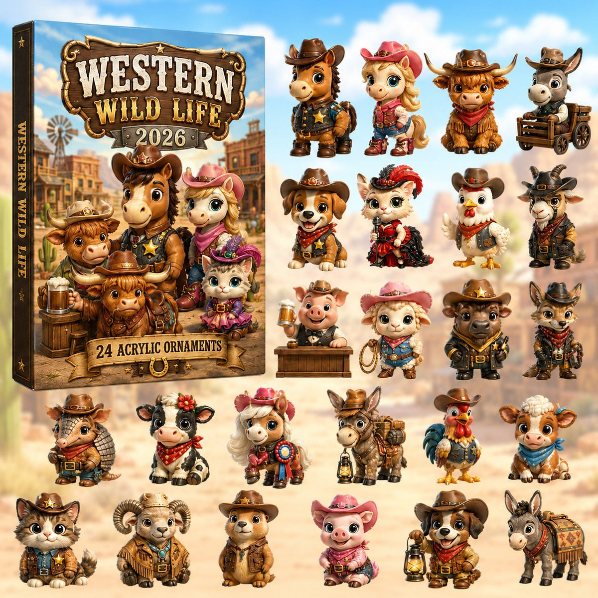 Western Wild Life advent calendar
