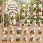 Westie Secret Garden advent calendar