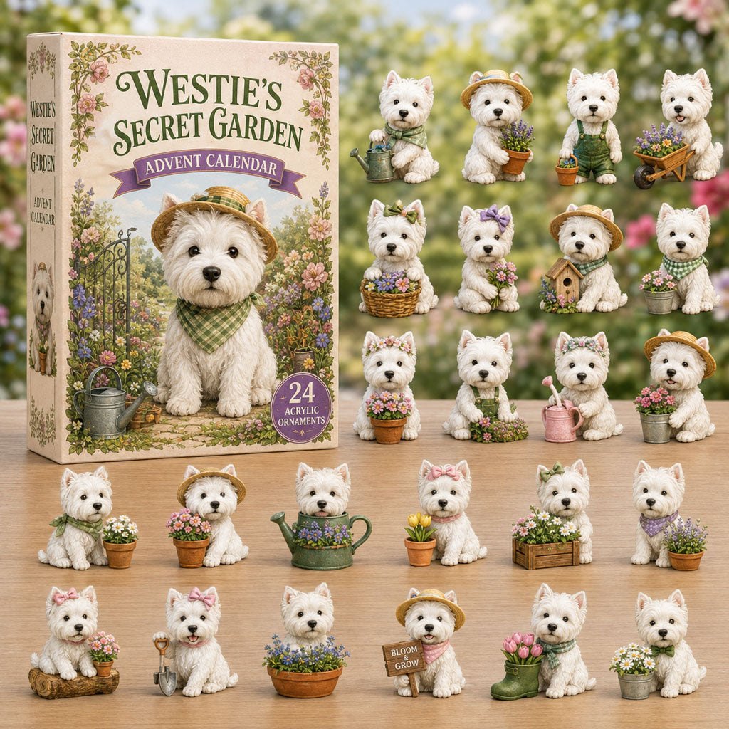 Westie Secret Garden advent calendar