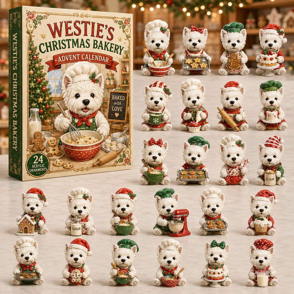 Westies Christmas Bakery advent calendar