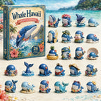 Whale Hawaii Ocean advent calendar