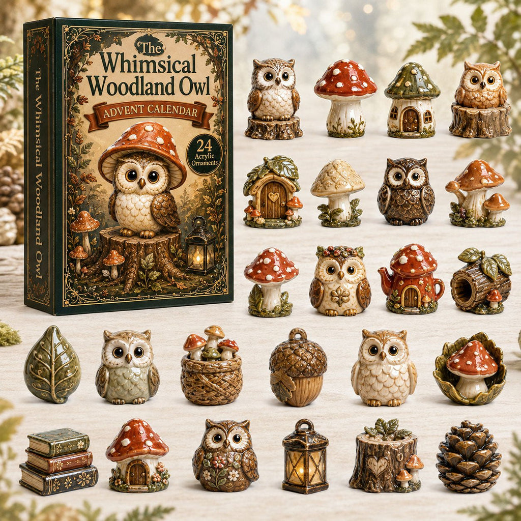 Whimsical Woodland Owl advent calendar