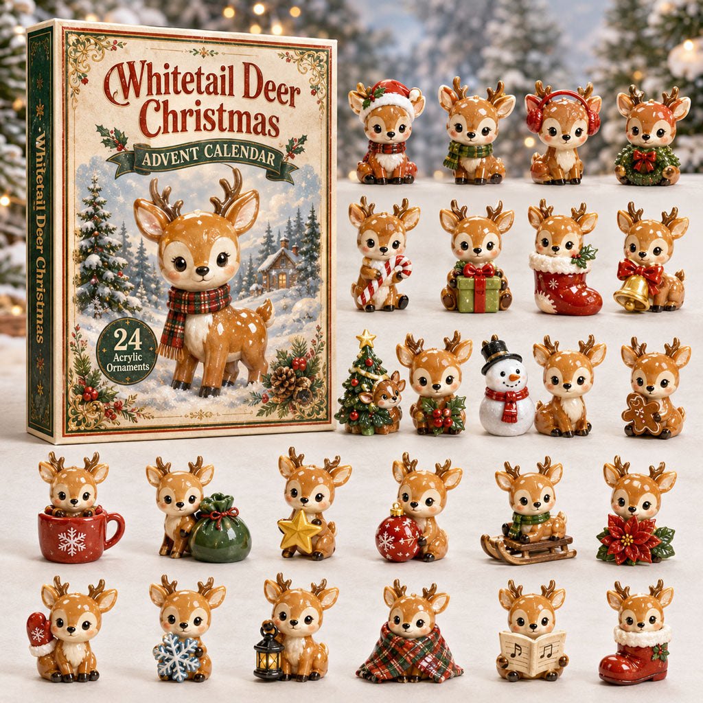 Whitetail Deer Christmas advent calendar