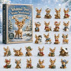 Whitetail Deer Winter Wonderland advent calendar