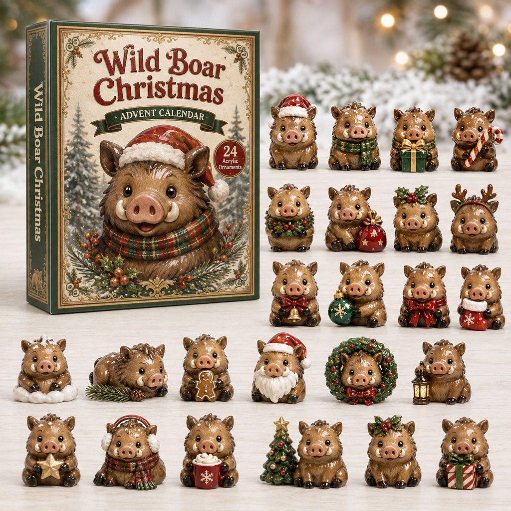 Wild Boar Christmas advent calendar
