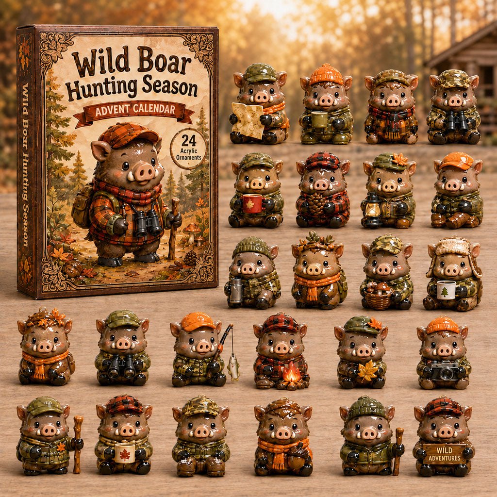 Wild Boar Hunting Season advent calendar