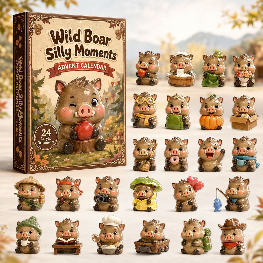Wild Boar Silly Moments advent calendar