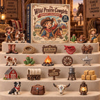 Wild Prairie Cowgirls advent calendar