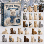 Winter Alpaca advent calendar