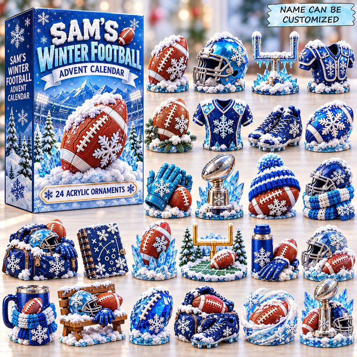 Winter American Football advent calendar