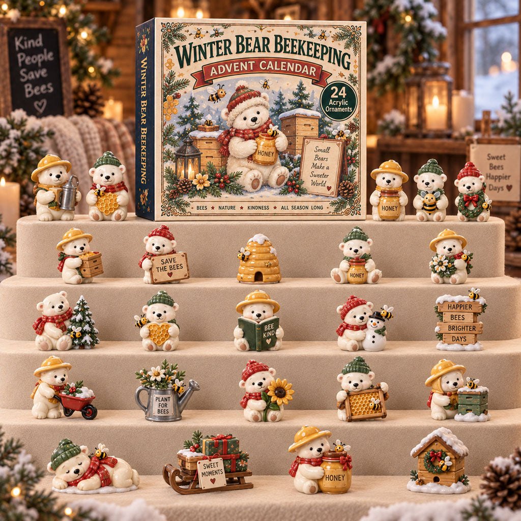 Winter Bear Beekeeping advent calendar