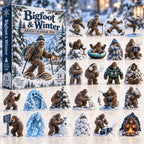 Winter Bigfoot advent calendar