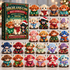 Winter Cow Moods advent calendar