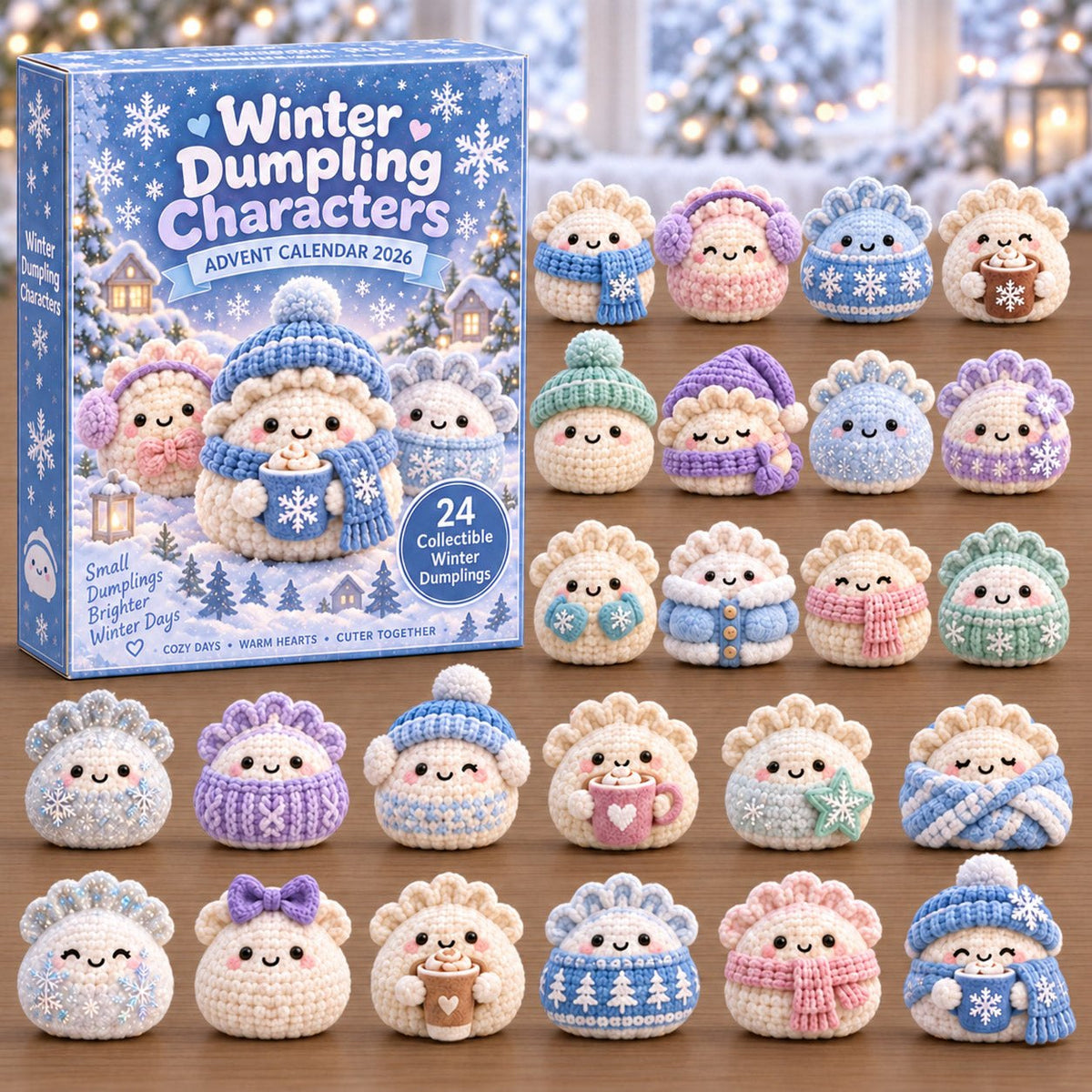 Winter Dumpling advent calendar