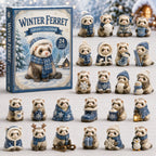 Winter Ferret advent calendar