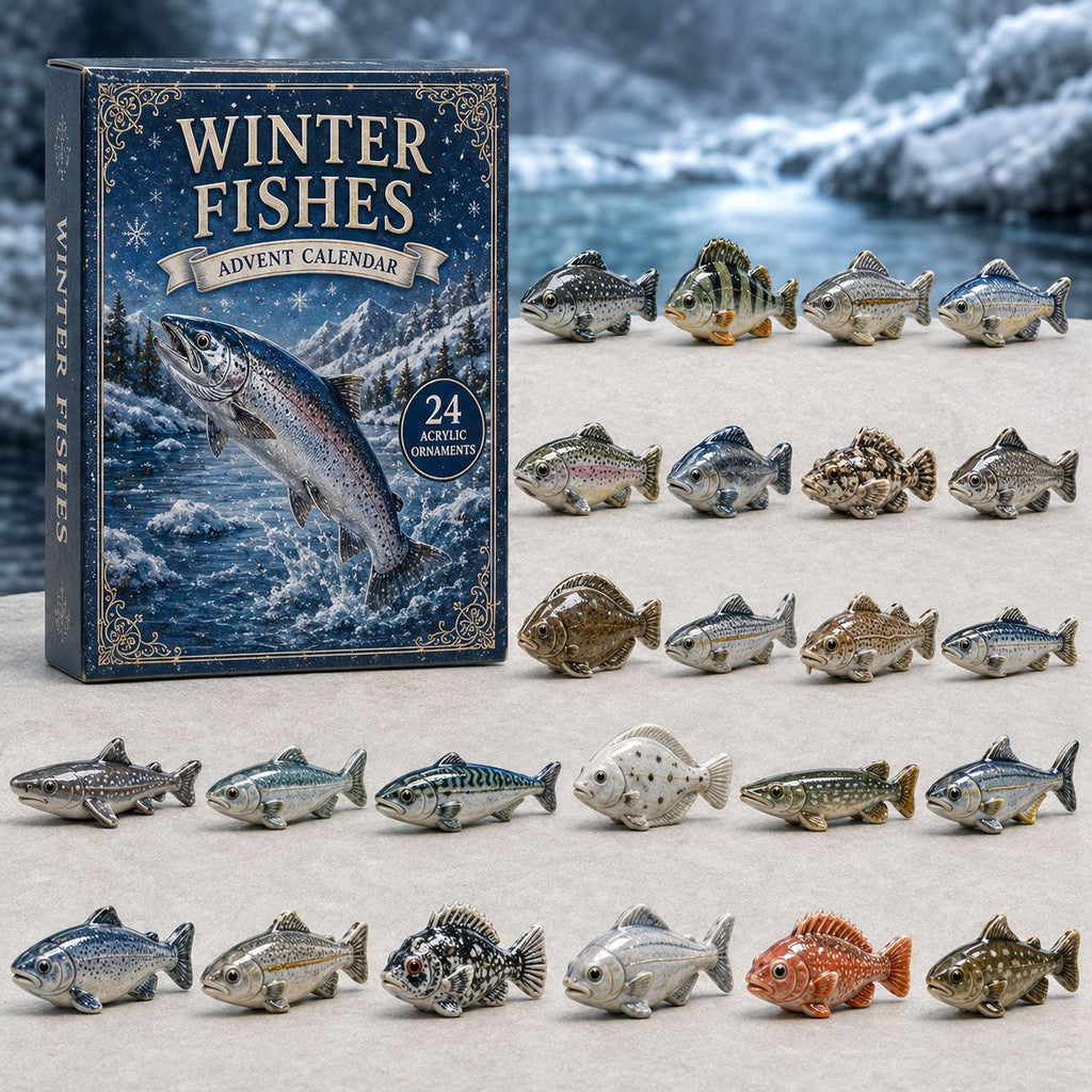 Winter Fished advent calendar