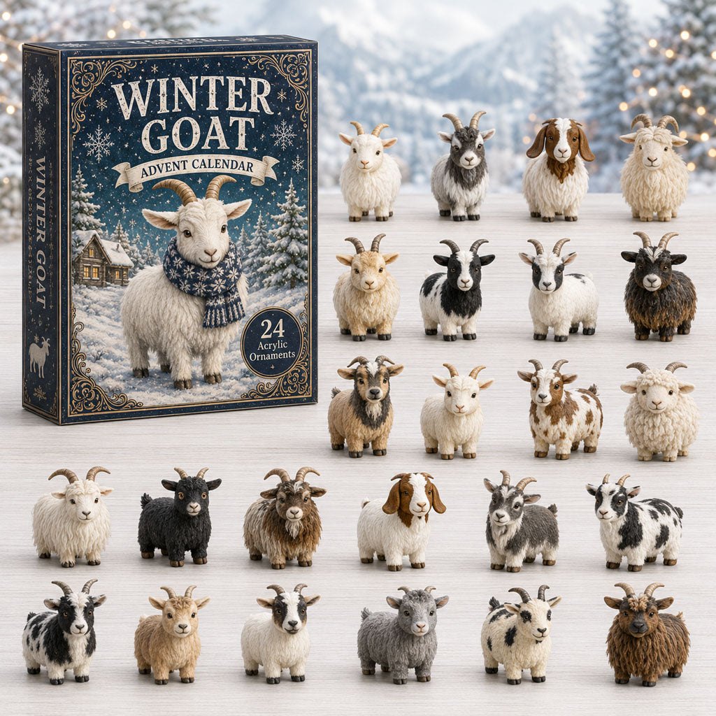 Winter Goat advent calendar