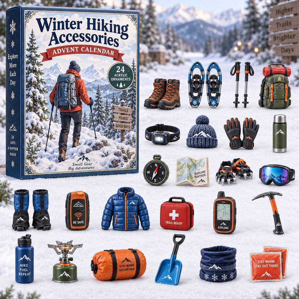 Winter Hiking Accessories advent calendar