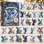Winter Hummingbird advent calendar
