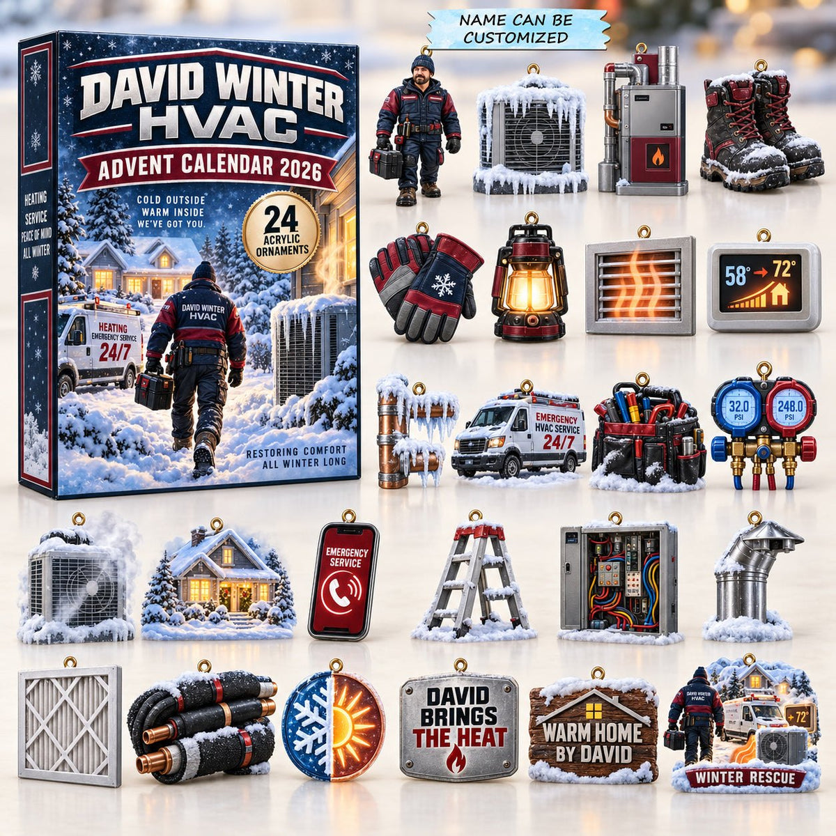 Winter HVAC advent calendar