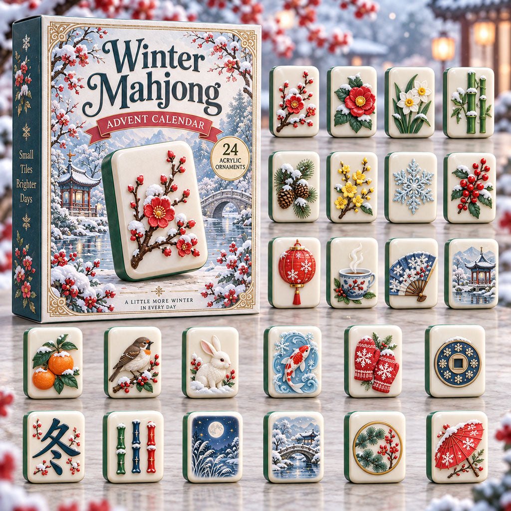 Winter Mahjong advent calendar