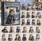 Winter Maine advent calendar