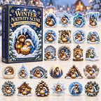 Winter Nativity Scene advent calendar