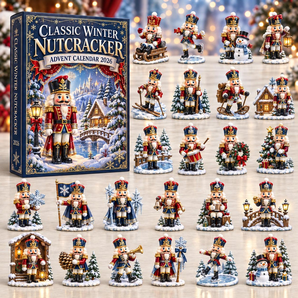 Winter Nutcracker advent calendar