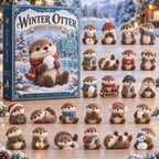 Winter Otter advent calendar