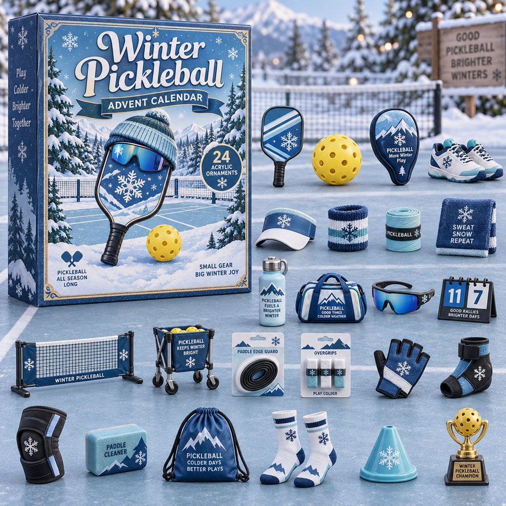 Winter Pickleball advent calendar