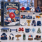 Winter Ping Pong advent calendar