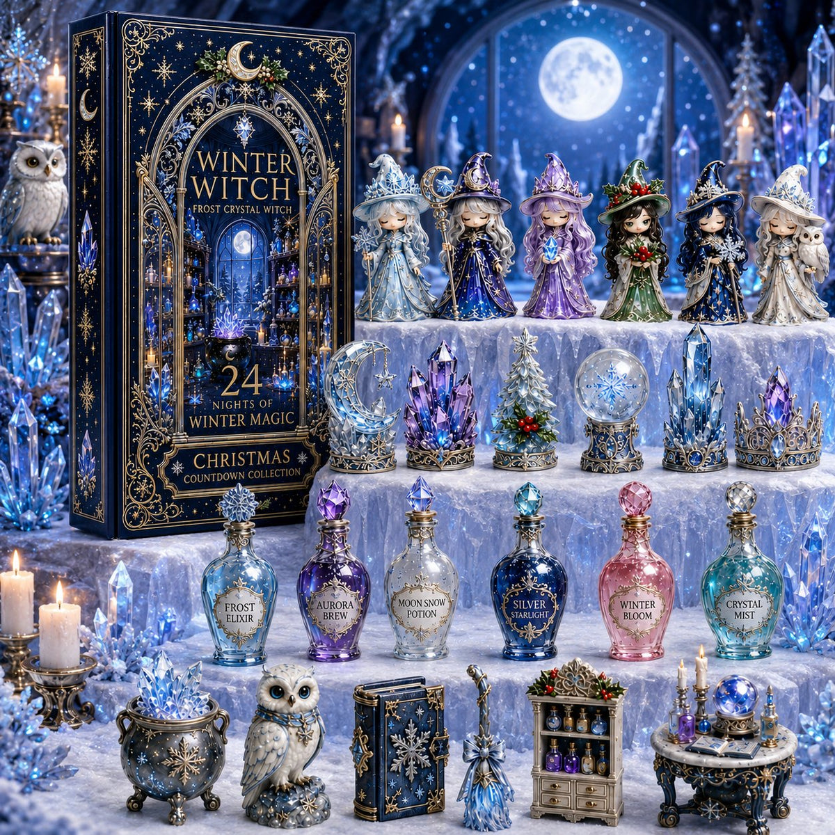 Winter Witch advent calendar
