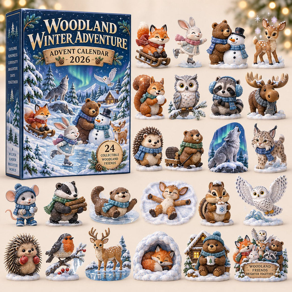 Winter Woodland advent calendar