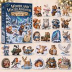 Winter Woodland advent calendar