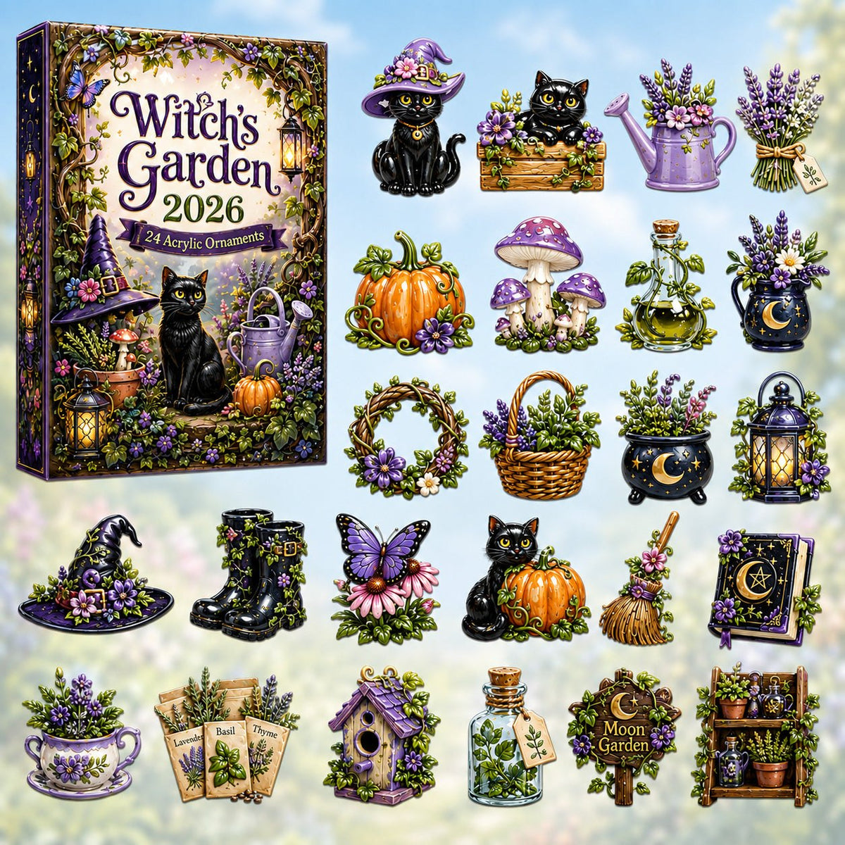 Witch Garden advent calendar