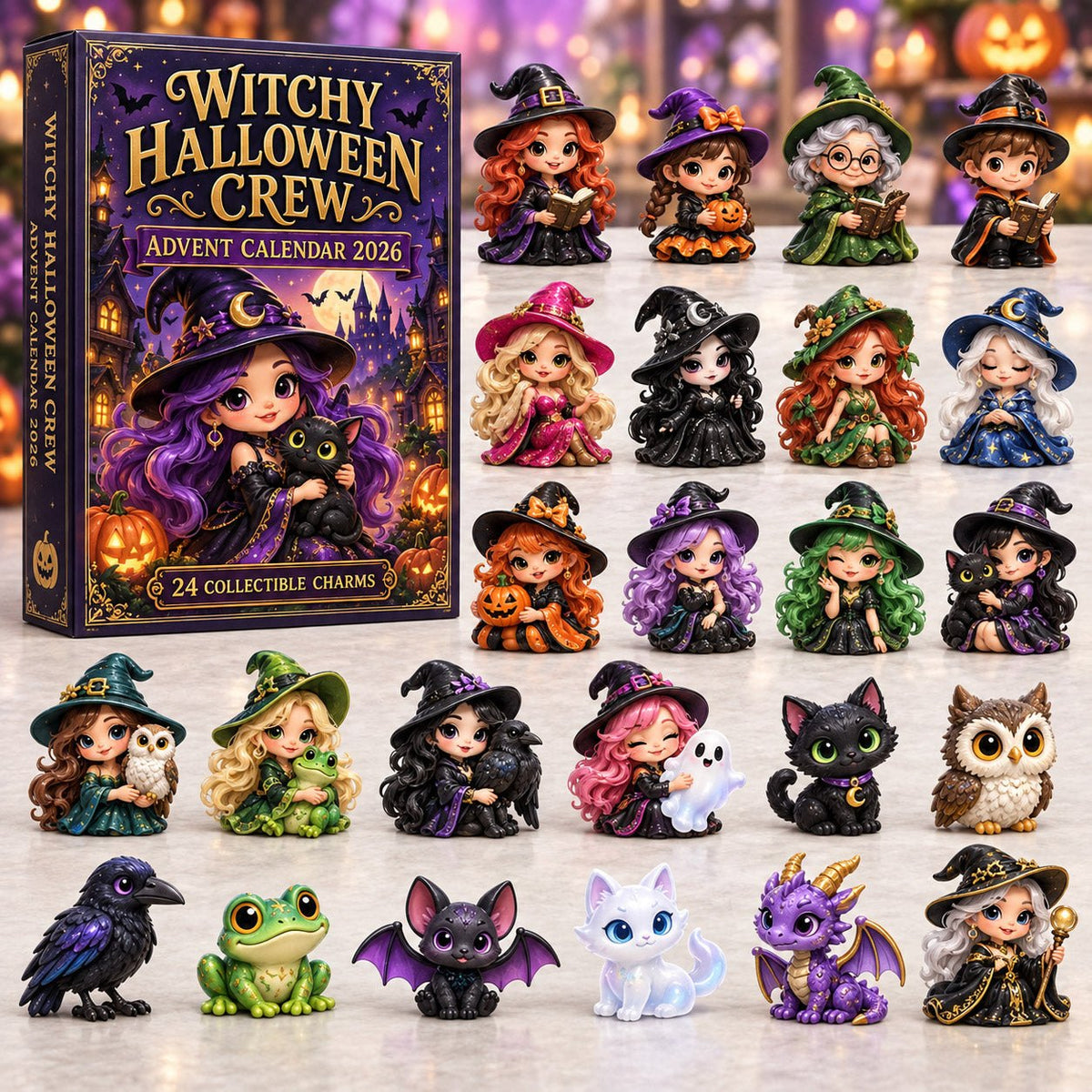 Witchy Halloween Crew advent calendar