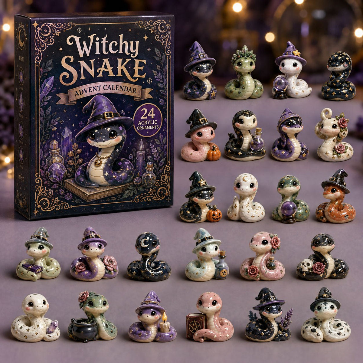 Witchy Snake advent calendar