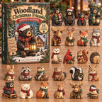 Woodland Christmas advent calendar