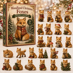 Woodland Christmas Fox advent calendar
