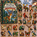 Woodland Glass Friends advent calendar