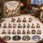 Woodland Gnomes Advent Calendar - 24 Acrylic Charms