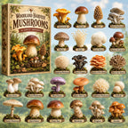 Woodland Harvest Mushrooms advent calendar