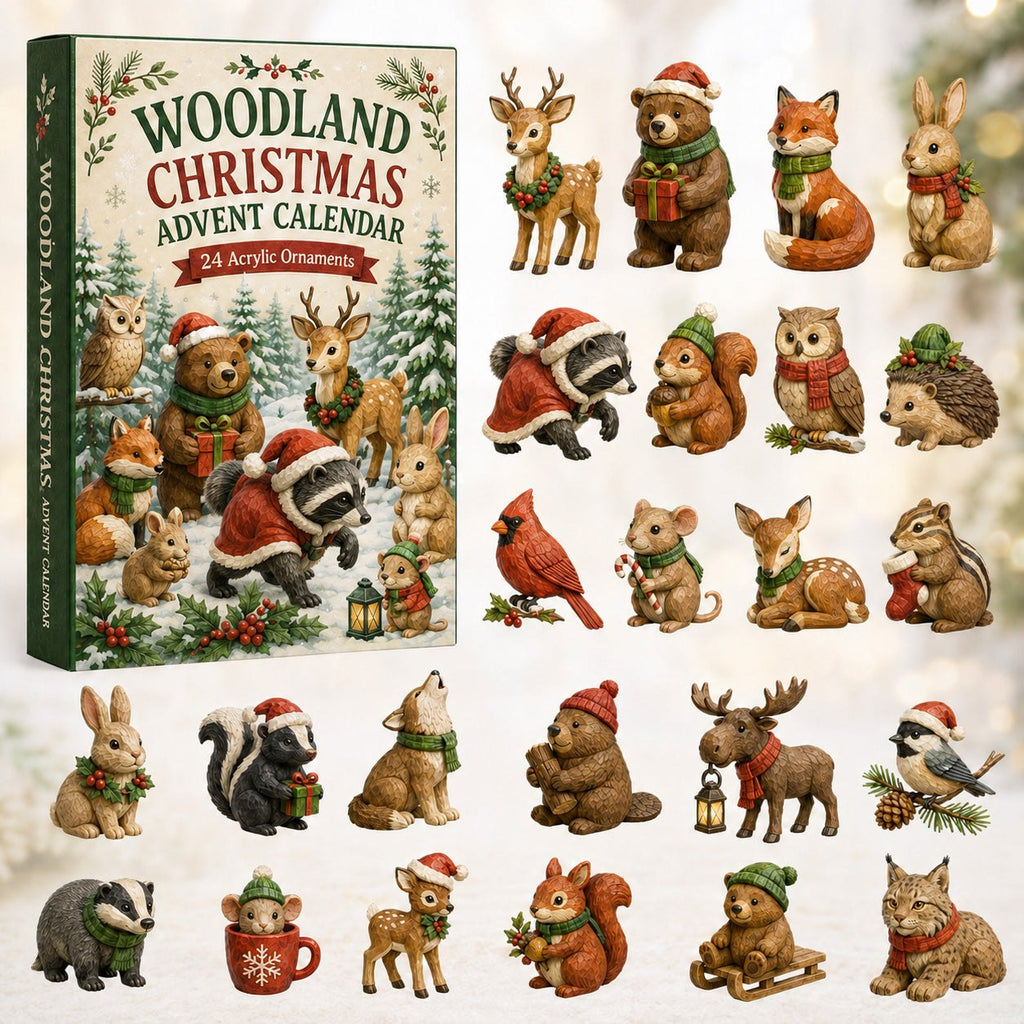 Woodland Merry Land advent calendar
