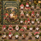 Woodland Mushroom Gnomes advent calendar
