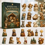 Woodland Nativity advent calendar