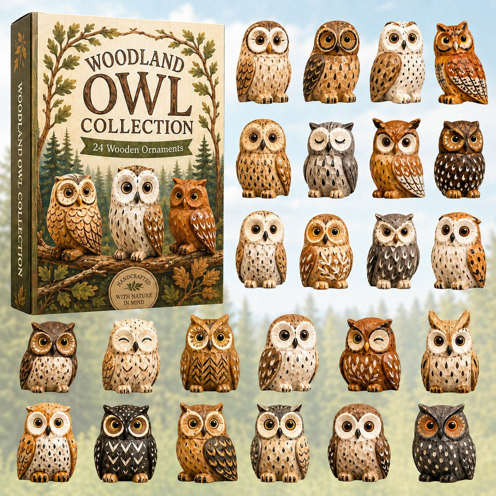 Woodland Owl advent calendar