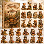 Woodland Thanksgiving Feast advent calendar