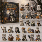 Woodland Wolf advent calendar