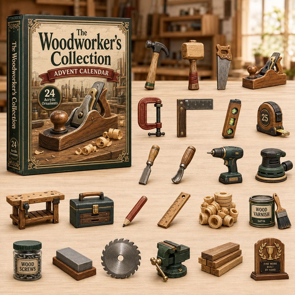 Woodworking Craft Tools advent calendar
